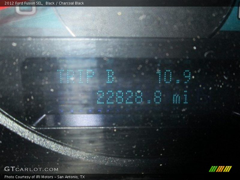 Black / Charcoal Black 2012 Ford Fusion SEL