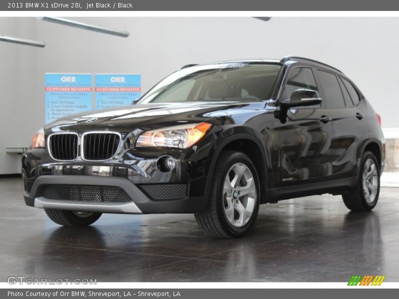 Jet Black / Black 2013 BMW X1 sDrive 28i