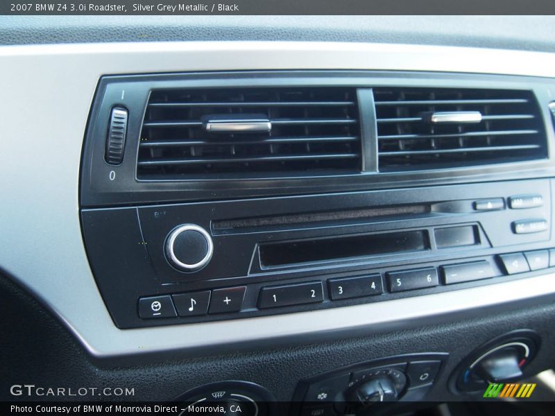 Silver Grey Metallic / Black 2007 BMW Z4 3.0i Roadster