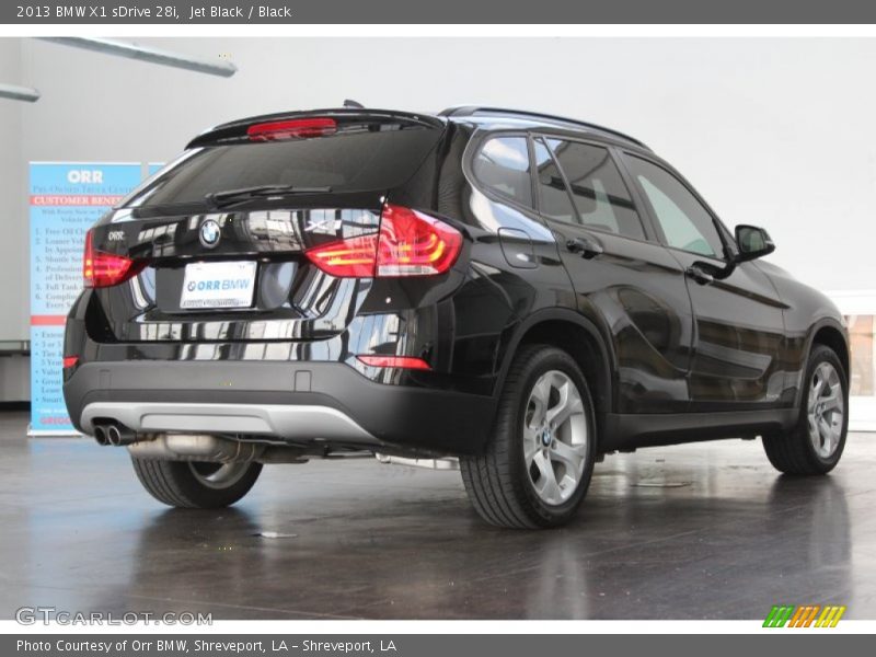 Jet Black / Black 2013 BMW X1 sDrive 28i