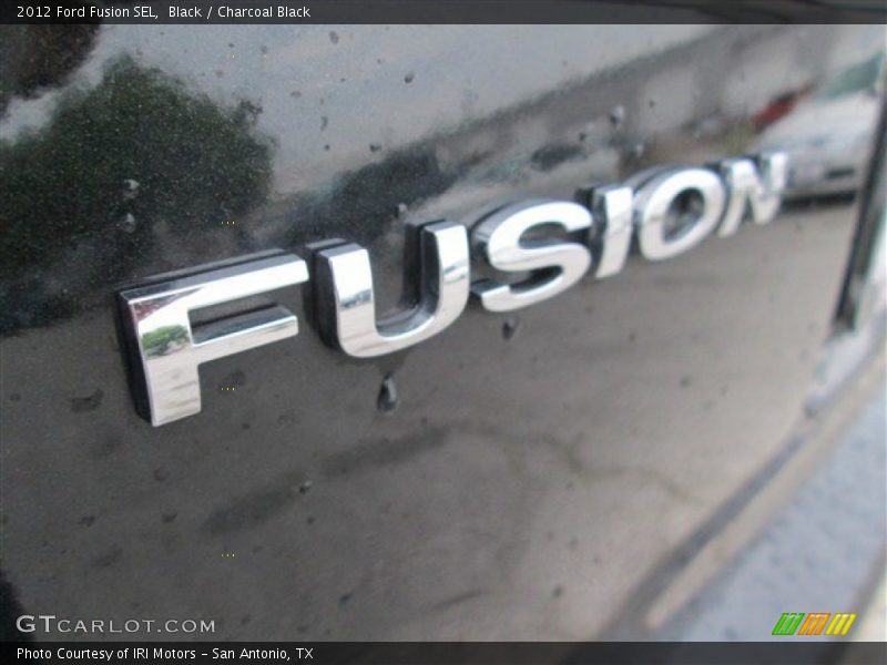 Black / Charcoal Black 2012 Ford Fusion SEL