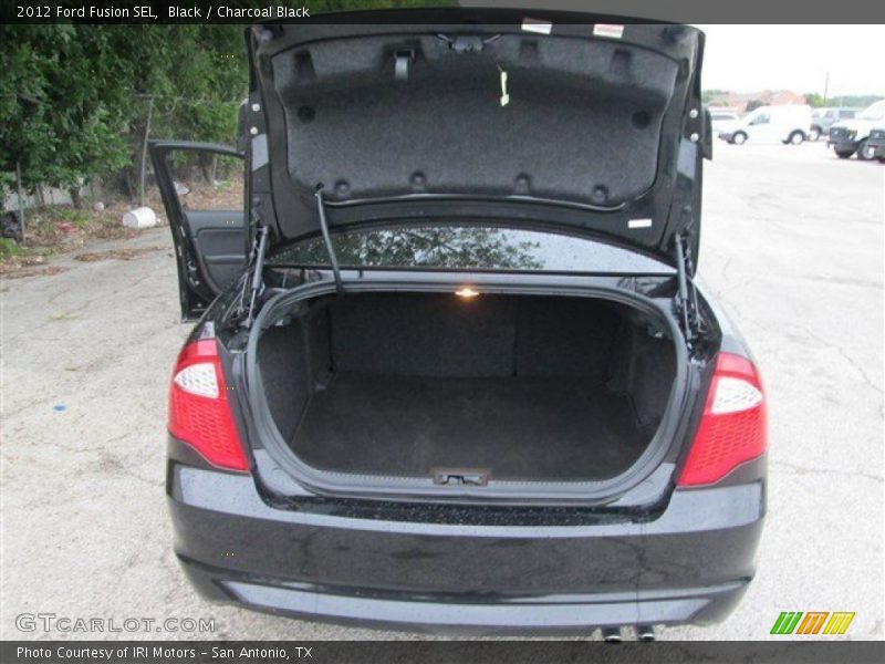 Black / Charcoal Black 2012 Ford Fusion SEL