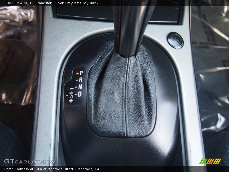 Silver Grey Metallic / Black 2007 BMW Z4 3.0i Roadster