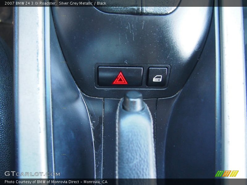 Silver Grey Metallic / Black 2007 BMW Z4 3.0i Roadster