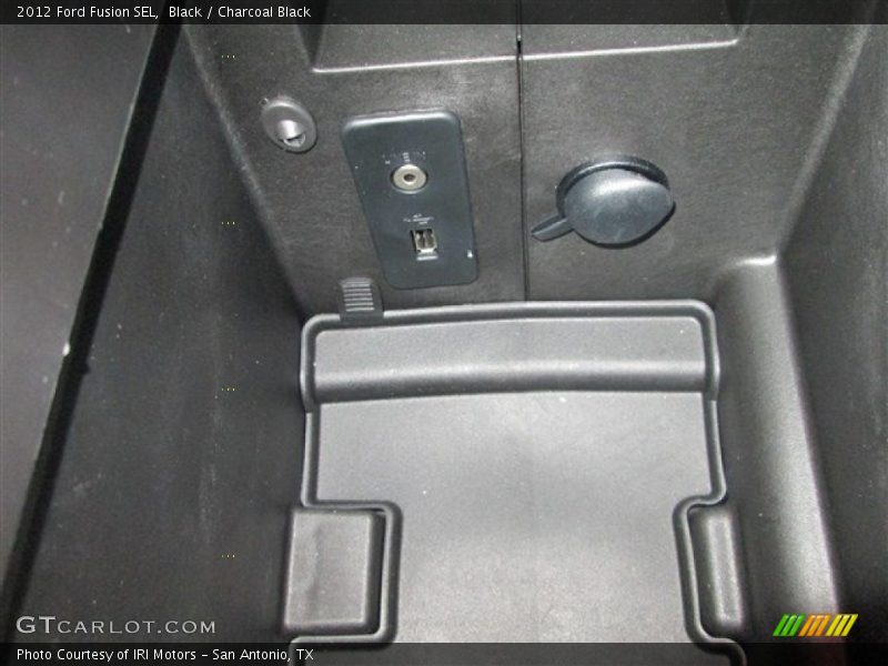 Black / Charcoal Black 2012 Ford Fusion SEL