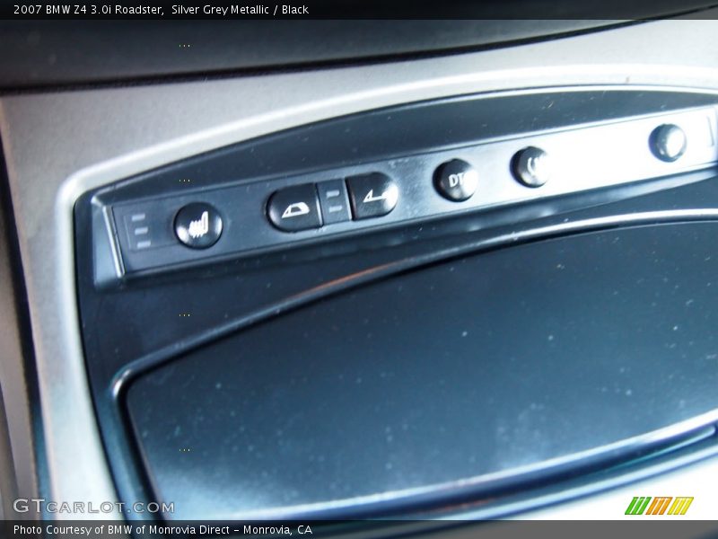 Silver Grey Metallic / Black 2007 BMW Z4 3.0i Roadster