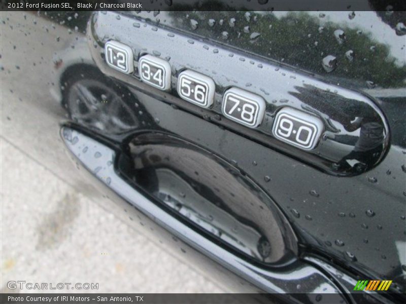 Black / Charcoal Black 2012 Ford Fusion SEL