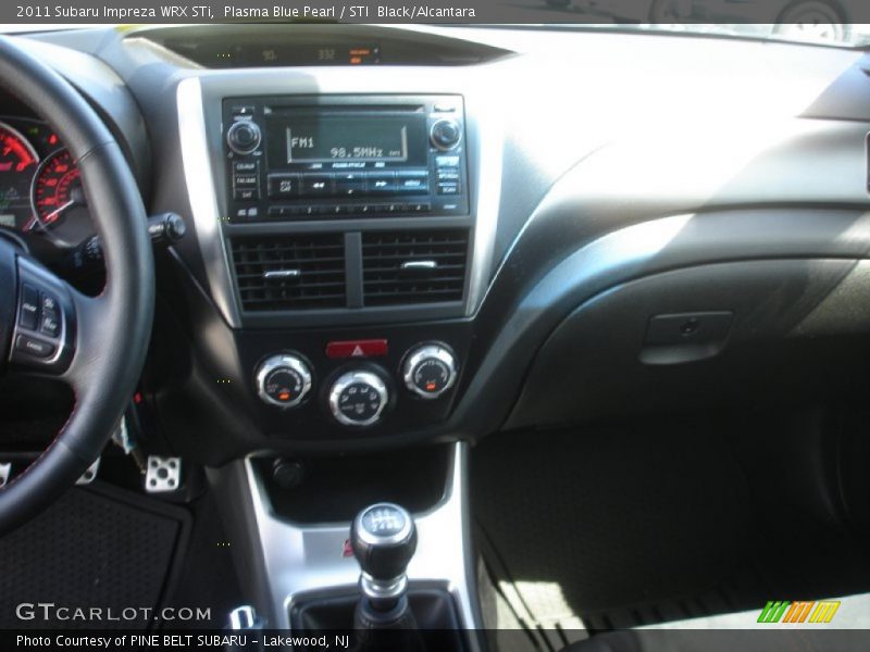 Plasma Blue Pearl / STI  Black/Alcantara 2011 Subaru Impreza WRX STi