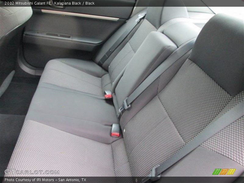 Rear Seat of 2012 Galant FE