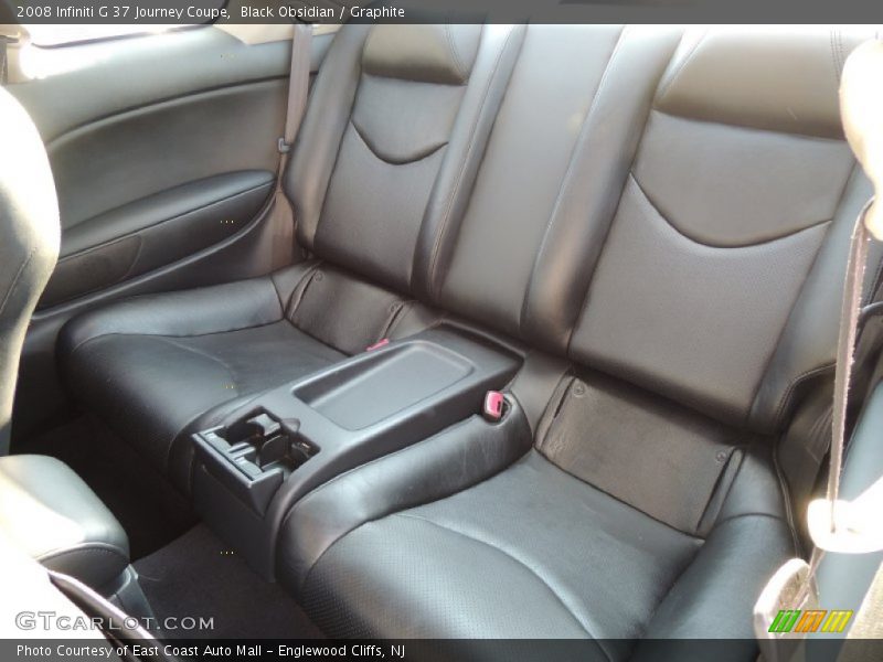 Black Obsidian / Graphite 2008 Infiniti G 37 Journey Coupe
