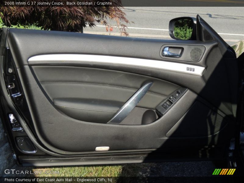 Black Obsidian / Graphite 2008 Infiniti G 37 Journey Coupe