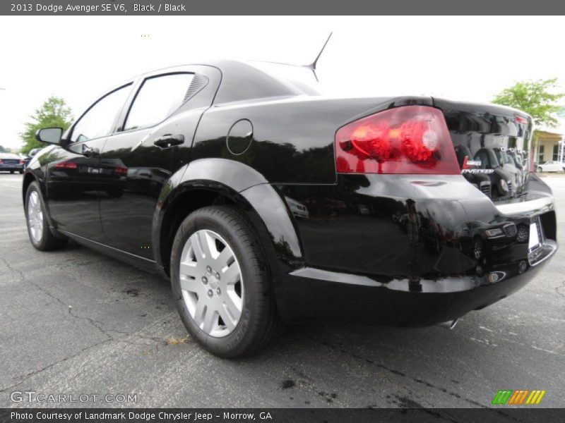 Black / Black 2013 Dodge Avenger SE V6