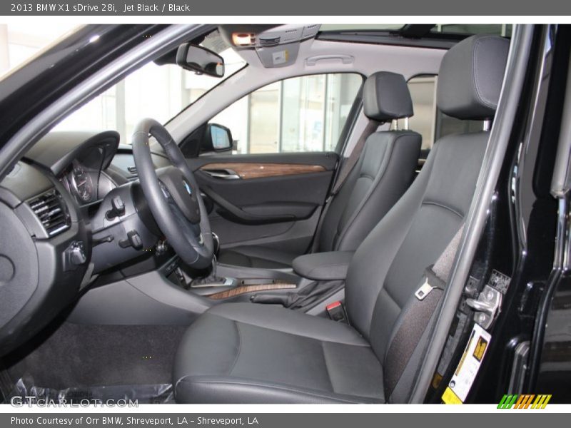 Jet Black / Black 2013 BMW X1 sDrive 28i