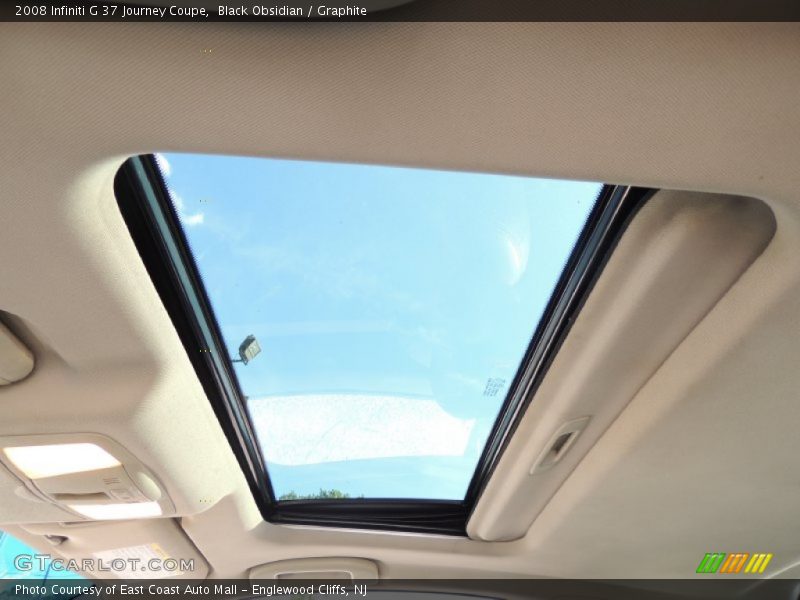 Black Obsidian / Graphite 2008 Infiniti G 37 Journey Coupe