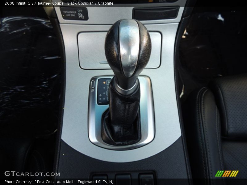 Black Obsidian / Graphite 2008 Infiniti G 37 Journey Coupe