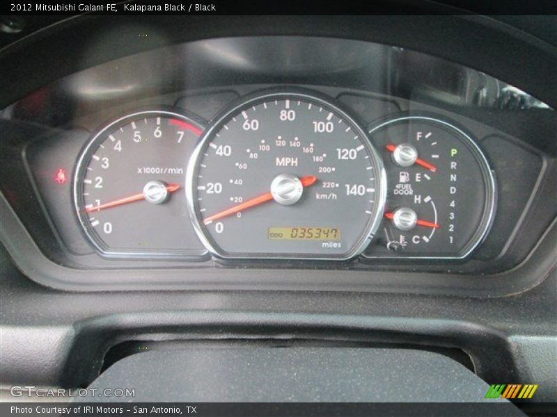  2012 Galant FE FE Gauges