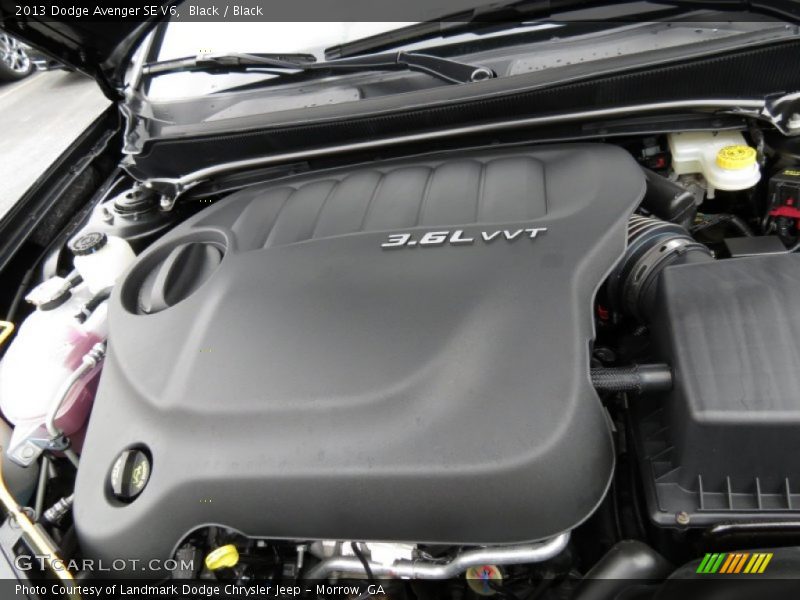 Black / Black 2013 Dodge Avenger SE V6