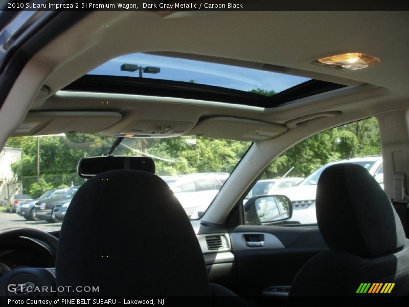Dark Gray Metallic / Carbon Black 2010 Subaru Impreza 2.5i Premium Wagon