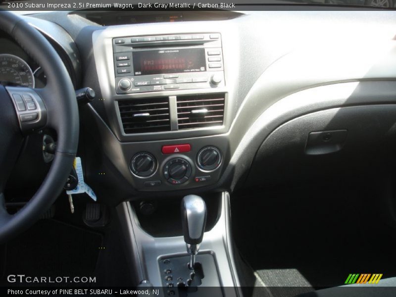 Dark Gray Metallic / Carbon Black 2010 Subaru Impreza 2.5i Premium Wagon