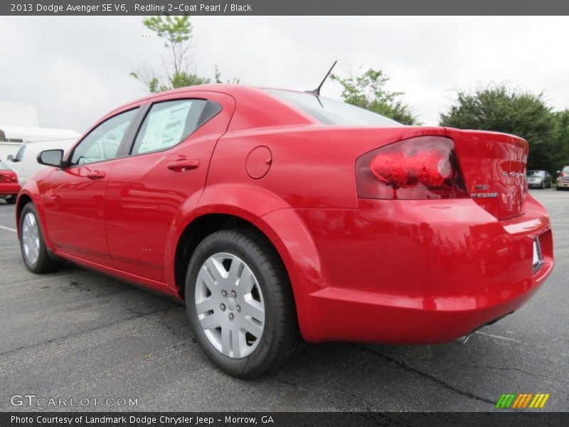 Redline 2-Coat Pearl / Black 2013 Dodge Avenger SE V6