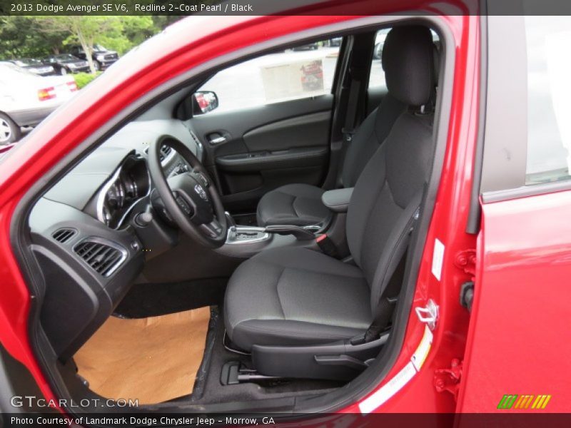 Redline 2-Coat Pearl / Black 2013 Dodge Avenger SE V6