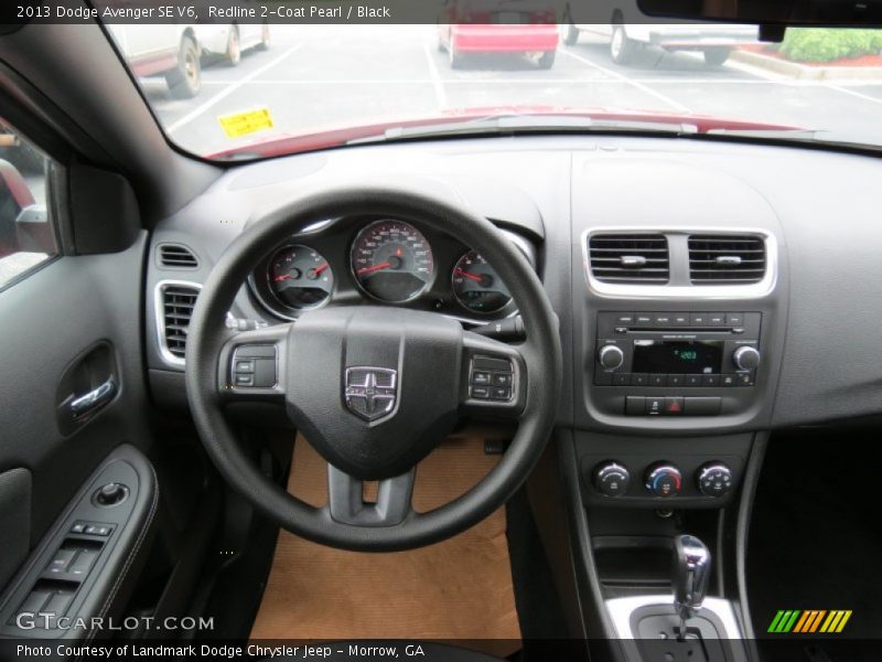 Redline 2-Coat Pearl / Black 2013 Dodge Avenger SE V6