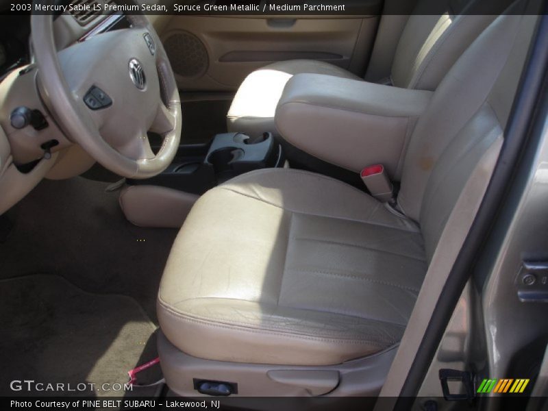 Spruce Green Metallic / Medium Parchment 2003 Mercury Sable LS Premium Sedan
