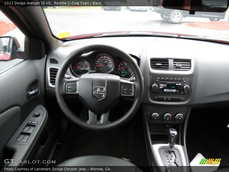 Redline 2-Coat Pearl / Black 2013 Dodge Avenger SE V6