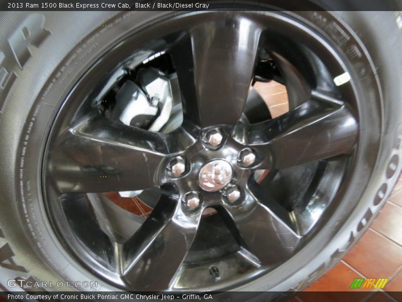  2013 1500 Black Express Crew Cab Wheel