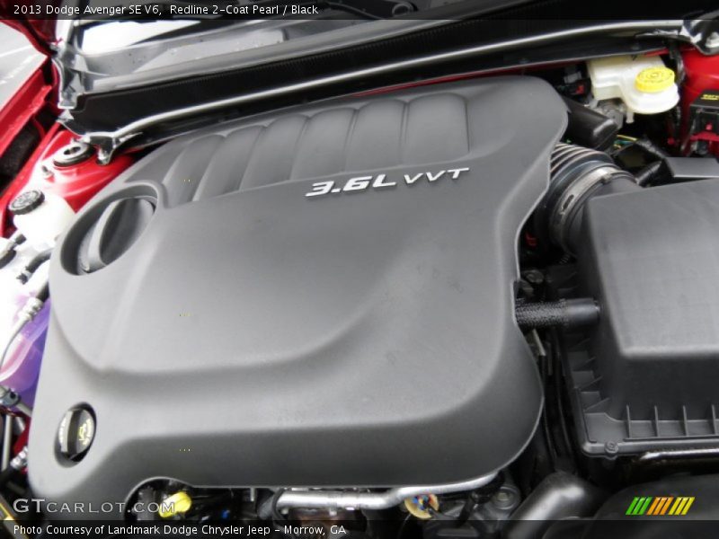 Redline 2-Coat Pearl / Black 2013 Dodge Avenger SE V6