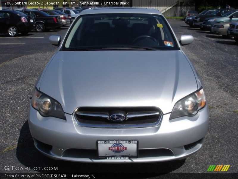 Brilliant Silver Metallic / Charcoal Black 2005 Subaru Legacy 2.5i Sedan