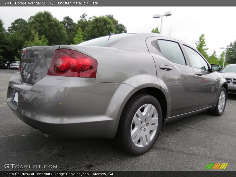 Tungsten Metallic / Black 2013 Dodge Avenger SE V6