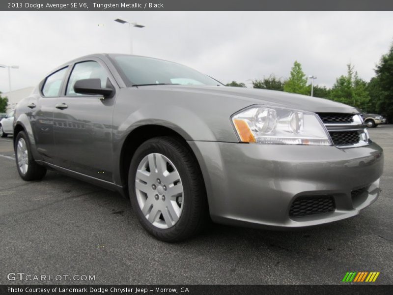 Tungsten Metallic / Black 2013 Dodge Avenger SE V6