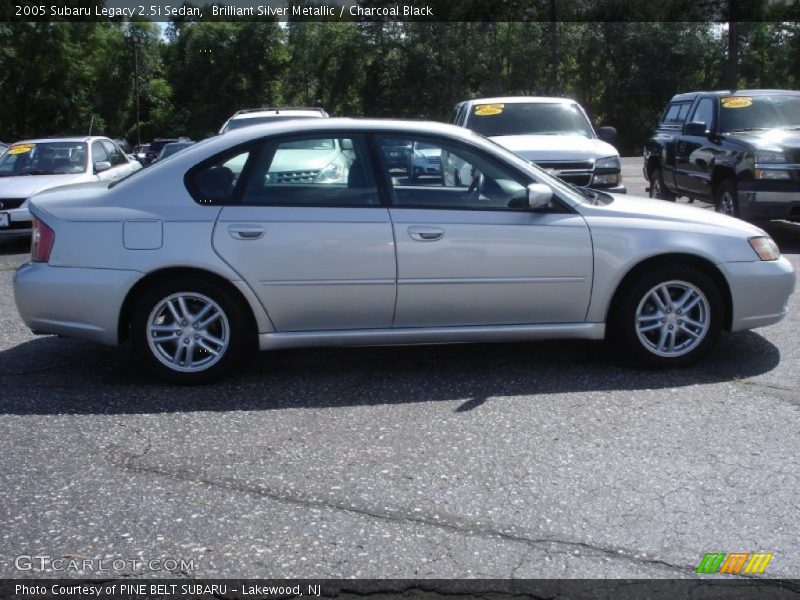 Brilliant Silver Metallic / Charcoal Black 2005 Subaru Legacy 2.5i Sedan