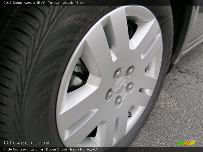 Tungsten Metallic / Black 2013 Dodge Avenger SE V6