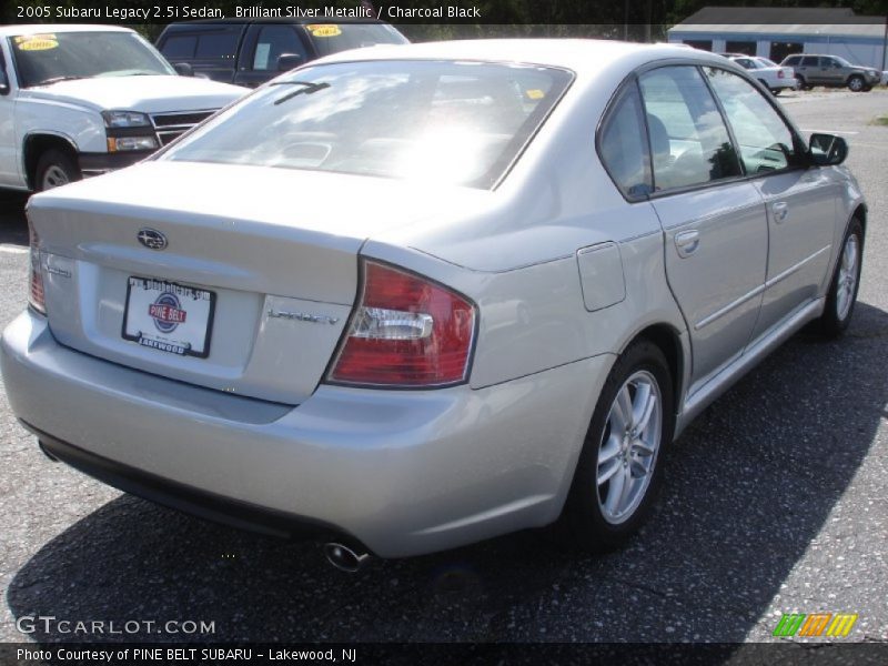 Brilliant Silver Metallic / Charcoal Black 2005 Subaru Legacy 2.5i Sedan