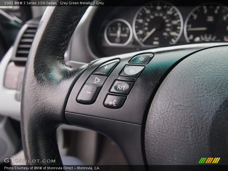 Grey Green Metallic / Grey 2002 BMW 3 Series 330i Sedan