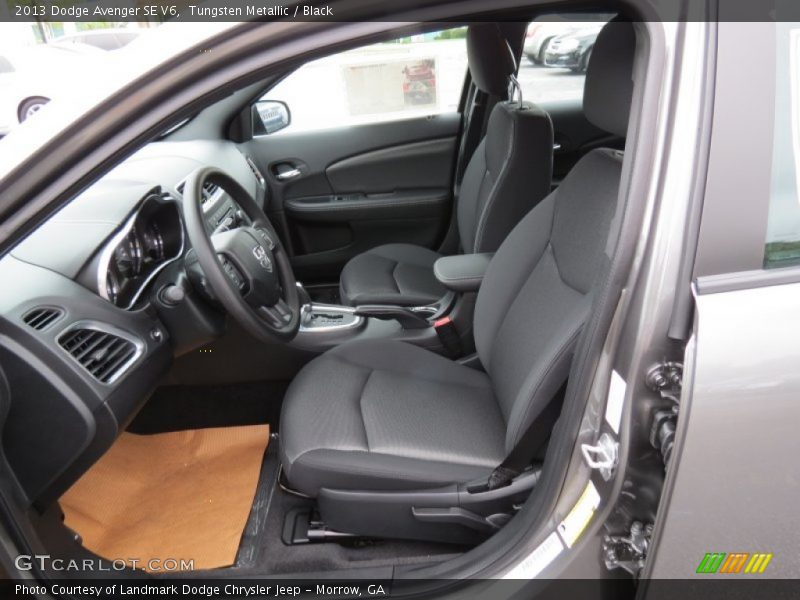 Tungsten Metallic / Black 2013 Dodge Avenger SE V6