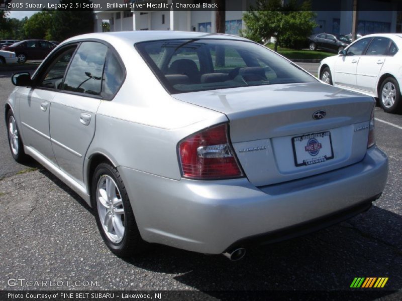 Brilliant Silver Metallic / Charcoal Black 2005 Subaru Legacy 2.5i Sedan