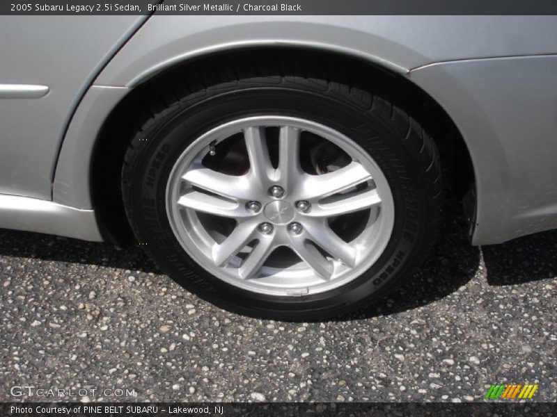 Brilliant Silver Metallic / Charcoal Black 2005 Subaru Legacy 2.5i Sedan