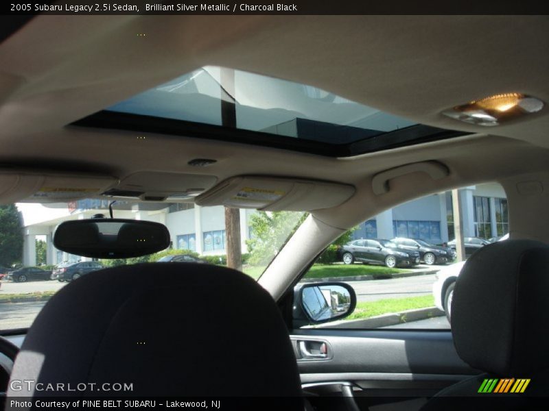 Brilliant Silver Metallic / Charcoal Black 2005 Subaru Legacy 2.5i Sedan