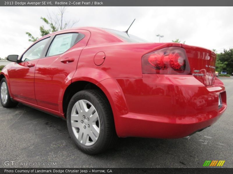 Redline 2-Coat Pearl / Black 2013 Dodge Avenger SE V6