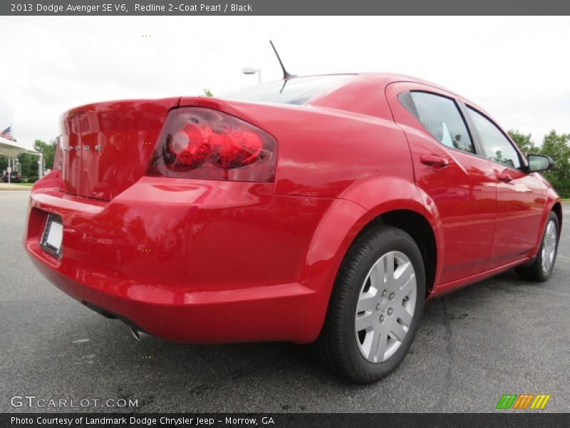 Redline 2-Coat Pearl / Black 2013 Dodge Avenger SE V6