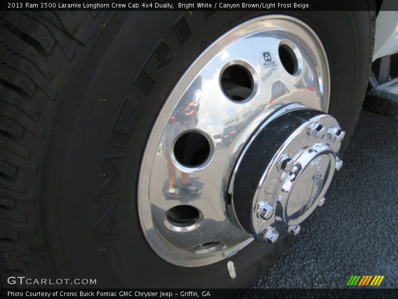  2013 3500 Laramie Longhorn Crew Cab 4x4 Dually Wheel