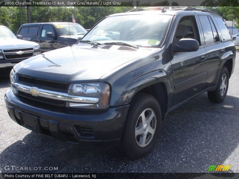 Dark Gray Metallic / Light Gray 2006 Chevrolet TrailBlazer LS 4x4