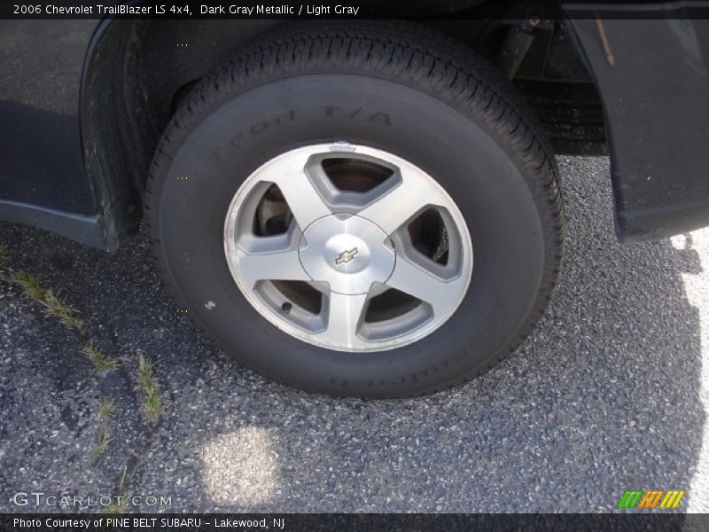 Dark Gray Metallic / Light Gray 2006 Chevrolet TrailBlazer LS 4x4