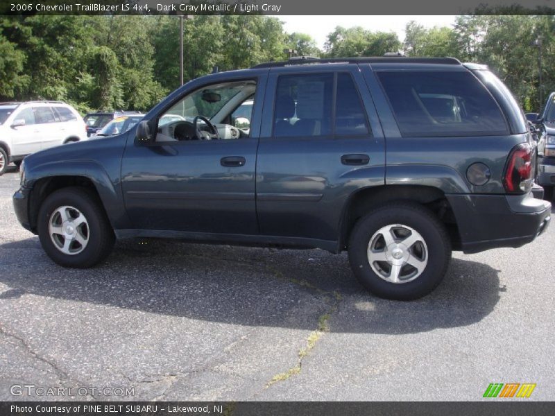 Dark Gray Metallic / Light Gray 2006 Chevrolet TrailBlazer LS 4x4