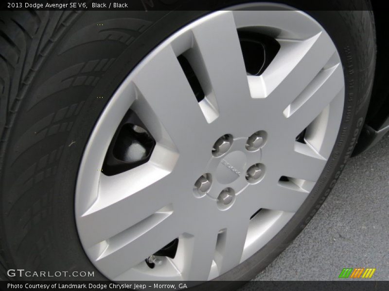 Black / Black 2013 Dodge Avenger SE V6