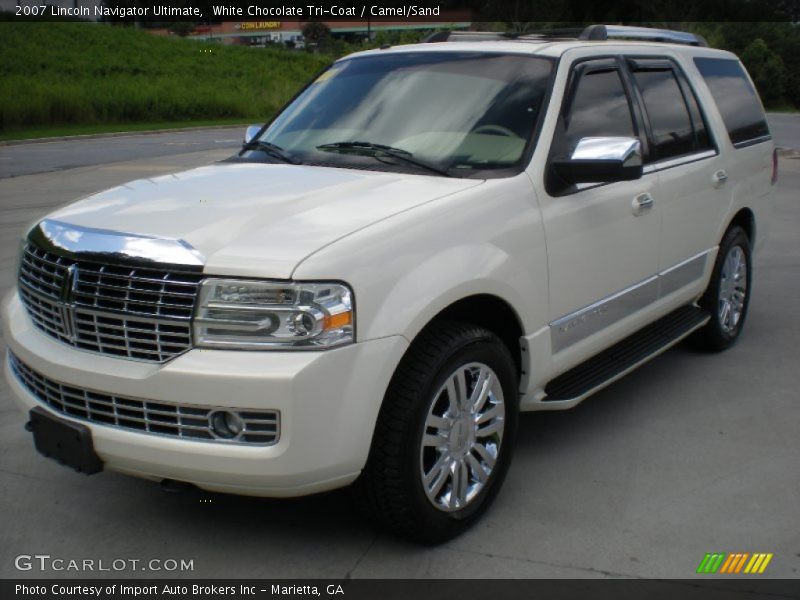 White Chocolate Tri-Coat / Camel/Sand 2007 Lincoln Navigator Ultimate