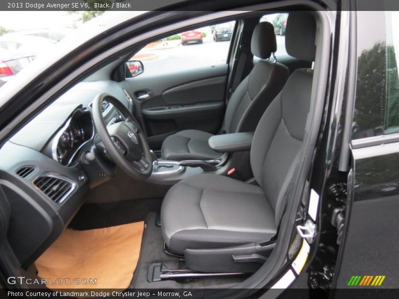 Black / Black 2013 Dodge Avenger SE V6